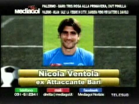 Intervista a Nicola Ventola durante  Football Mediagol ...