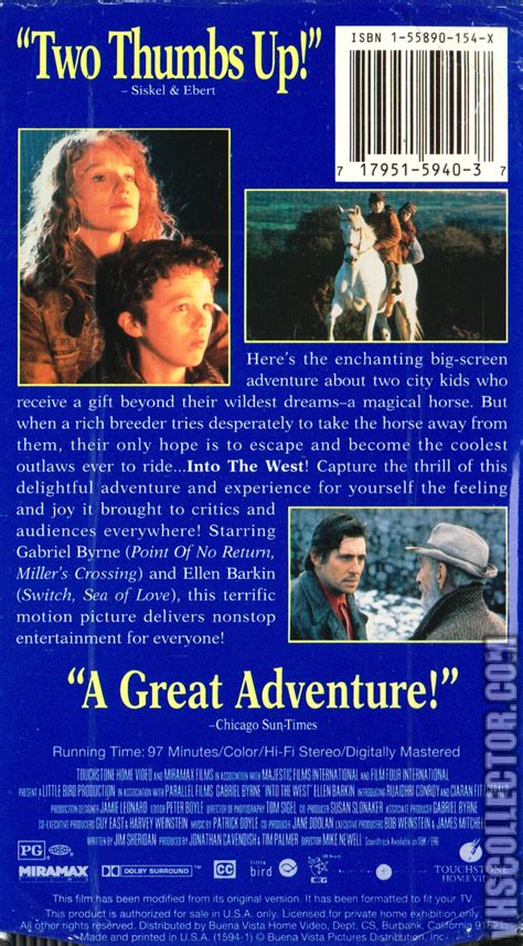 Into The West | VHSCollector.com   Your Analog Videotape ...