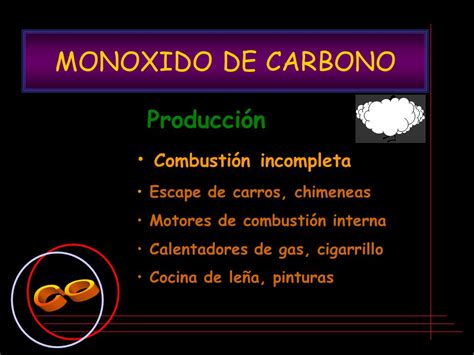 INTOXICACION POR MONOXIDO DE CARBONO   ppt video online ...