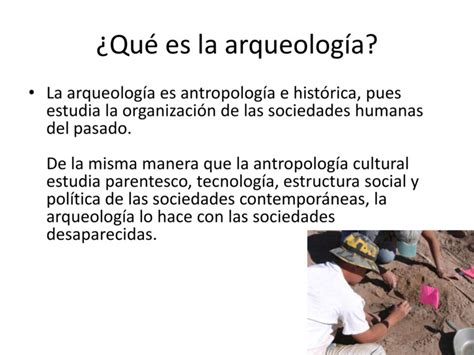 Introducción a la Arqueología