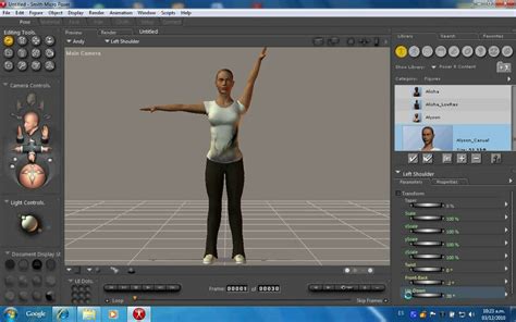 Introduccion a Poser 8 software para crear personajes 3d ...