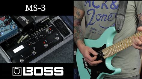 Introducing the BOSS MS 3 Multieffects and Pedal Switcher ...