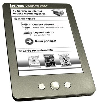 Inves lanza el nuevo libro electrónico Wibook 650T con ...