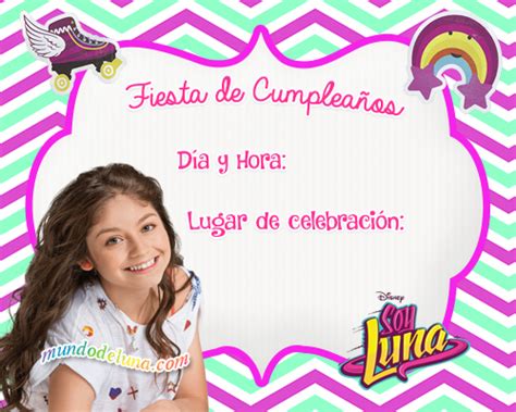Invitaciones de Cumpleaños de Soy Luna | Soy Luna Fans
