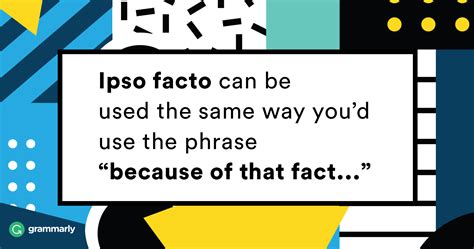 Ipso Facto Meaning | Grammarly Blog