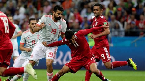 Irán   España: Mundial de Rusia de Fútbol 2018 de hoy en ...