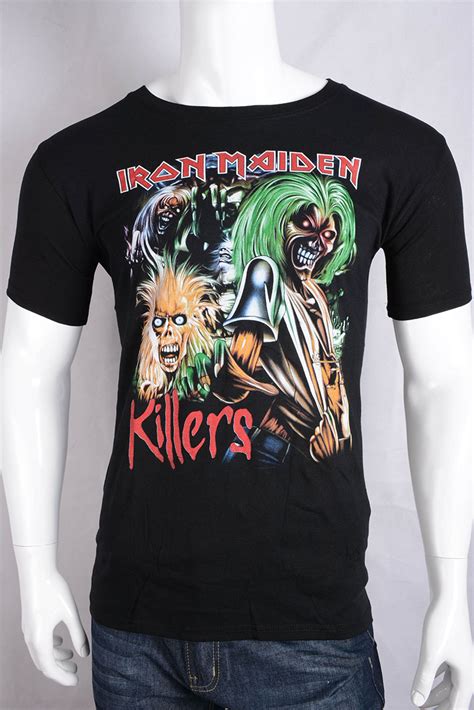 Iron Maiden t Shirt Mens UK Music Band Metallica t Shirt ...