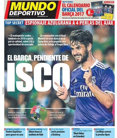 ¡Isco ya tiene la oferta del Barça!