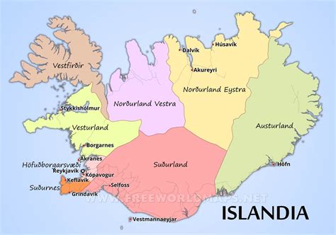 Islandia Mapa | www.pixshark.com   Images Galleries With A ...