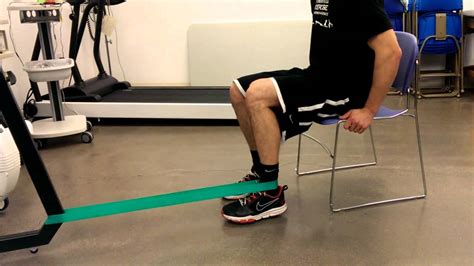 Isometric knee flexion   YouTube