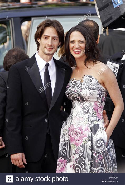 Italian actress and jury member Asia Argento and her ...