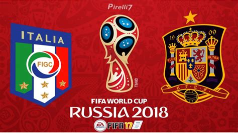 ITALY VS SPAIN  1 1    FIFA World Cup Qualification 2018 ...