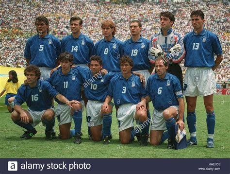 ITALY WORLD CUP FINAL 1994 17 July 1994 Stock Photo ...