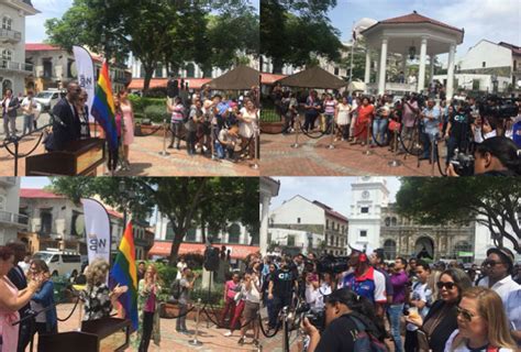 Izan bandera de la comunidad LGBTIQ en la Plaza Catedral ...