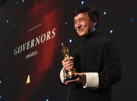 Jackie Chan Receives Honorary Oscar At Governors Awards ...