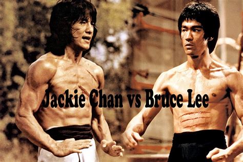 Jackie Chan vs Bruce Lee Two legend   YouTube