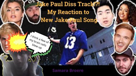 Jake Paul Diss Track!?! My Reaction to new Jake Paul Song ...