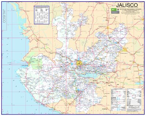Jalisco Mexico Map