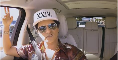 James Corden Carpool Karaoke: Bruno Mars hops into Corden ...