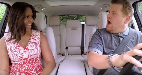 James Corden Teases Carpool Karaoke With Michelle Obama ...