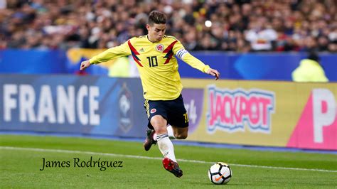 James Rodríguez with Colombia National Football Jersey for ...