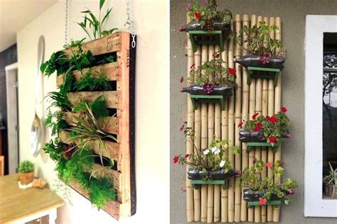 Jardines verticales con palets   ¿Cómo hacer un jardín ...
