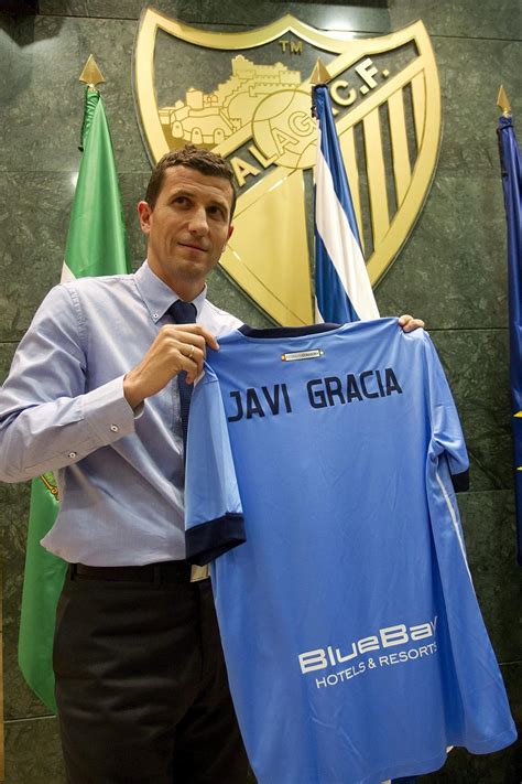Javi Gracia, presentado como nuevo entrenador del Málaga ...