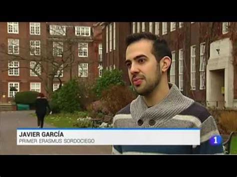 Javier García el Primer Erasmus Sordociego de Europa   YouTube