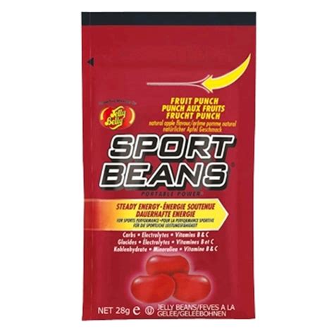 Jelly Belly Sport Beans Single Fruit Punch   Running Free ...