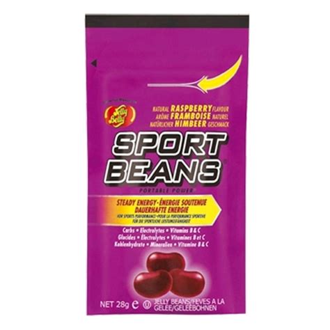 Jelly Belly Sport Beans Single Raspberry   Running Free Canada