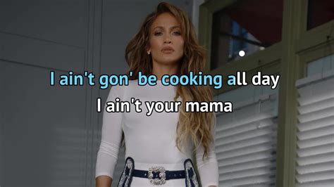 Jennifer Lopez – Ain t Your Mama | Karaoke