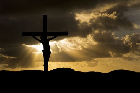 Jesus Christ Crucifixion on Good Friday Silhouette ...