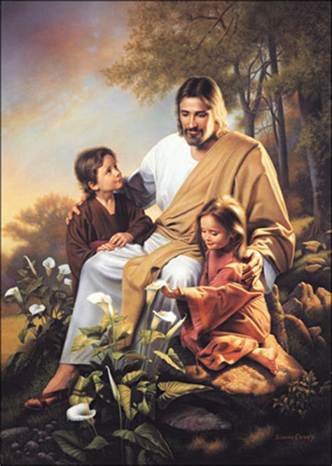 Jesus Christ Wallpaper set 23 – Jesus with children