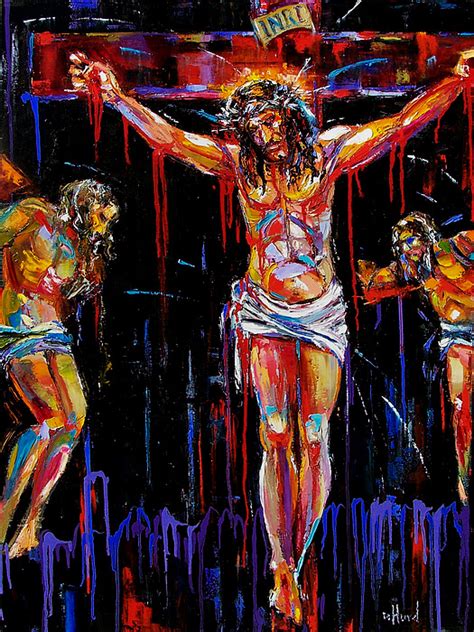 Jesus Of Nazareth Painting by Debra Hurd