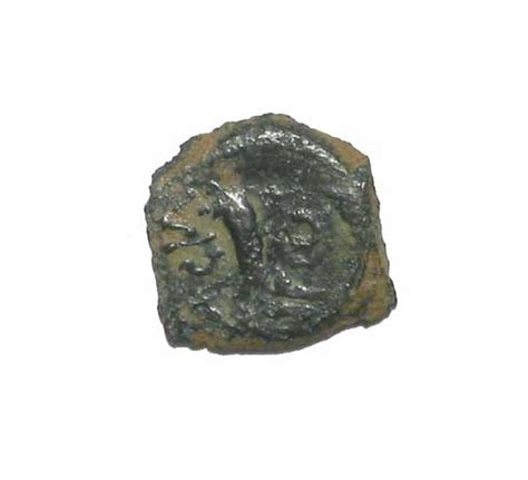 Jewish Bronze Prutah of King Herod the Great   C.7764 For ...