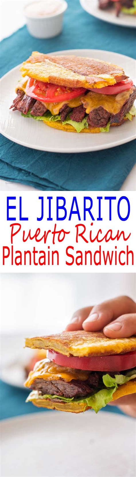 Jibarito Recipe  Puerto Rican Plantain Sandwich    Kitchen ...