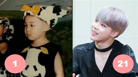 Jimin BTS Childhood | From 1 To 21 Years Old   YouTube