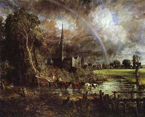 John Constable | Salisbury Cathedral from the Meadows ...