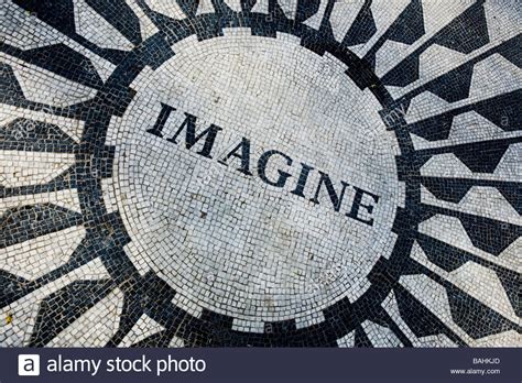 John Lennon Imagine tribute memorial shrine Central Park ...