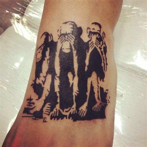 John Sierra   Tattoo Artist  , Los tres monos sabios o ...