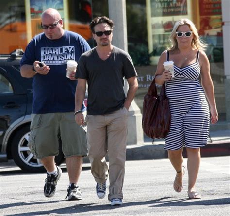 Johnny Galecki And Friends Leaving The Farmers Market   Zimbio
