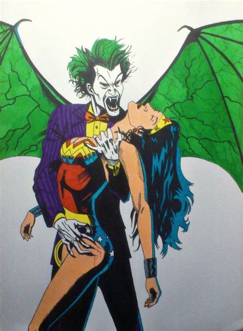 Joker y WonderWoman por MichelAnthropus | Dibujando