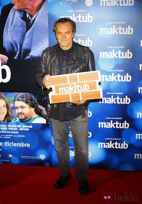 José Coronado en el estreno de  Maktub    Estreno en ...