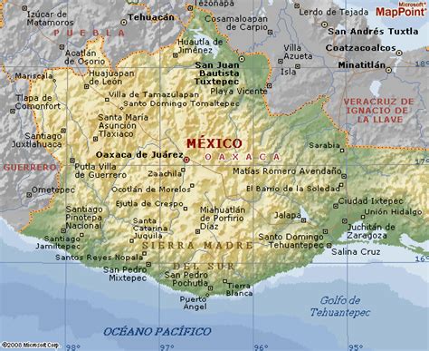 JOZLIVE: Geografía de Oaxaca