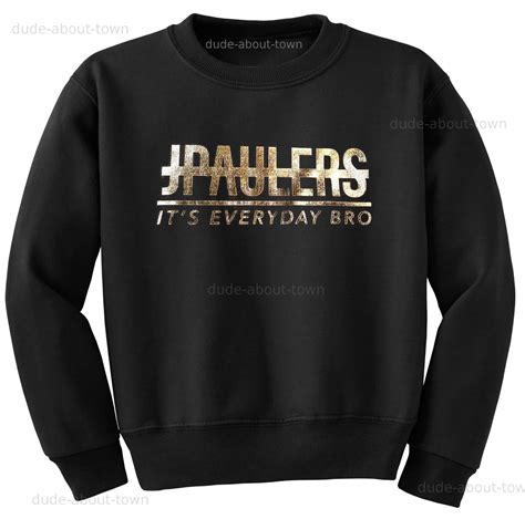 JPAULERS IT S Everyday Bro Kids Gold Foil Print Sweatshirt ...