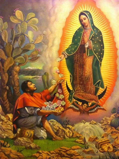 Juan Diego y la aparición de la virgen de Guadalupe en ...