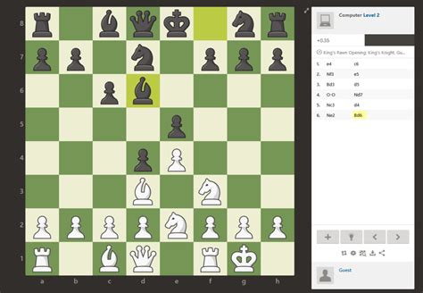 Juega al ajedrez online gratis contra la maquina o un rival