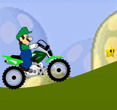 Juego de carreras con Luigi en moto cross | Juegos