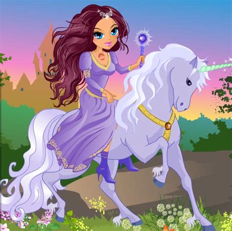 Juego de vestir princesa unicornio | juegos de vestir góthicos