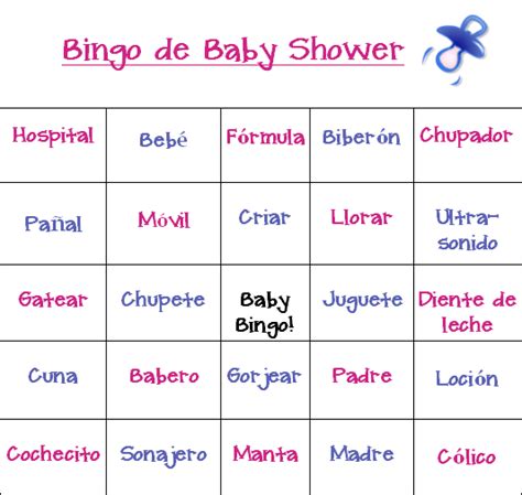 Juegos de Baby Shower En Espanol   Gratis y Divertidos!